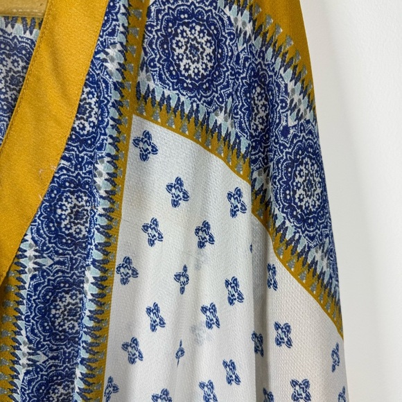 Free People Santa Cruz Kimono Short Mesh Dress Size XS - Picture 3 of 13